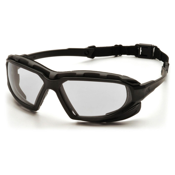 Clear Pyramex Highlander Plus Anti-Fog Lens Safety Glasses