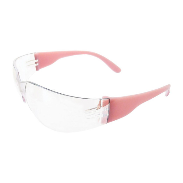 Girl Power at Work Women's Lucy Safety Glasses - Pink Temples