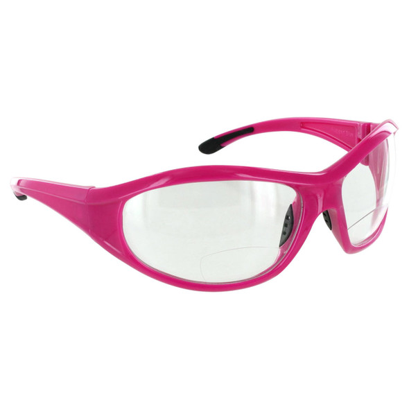 Pink Safety Girl Bifocal Safety Glasses