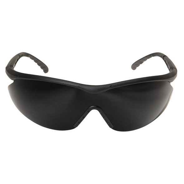 Edge Banraj Safety Glasses - Black Frame, Smoke Lens - DB116