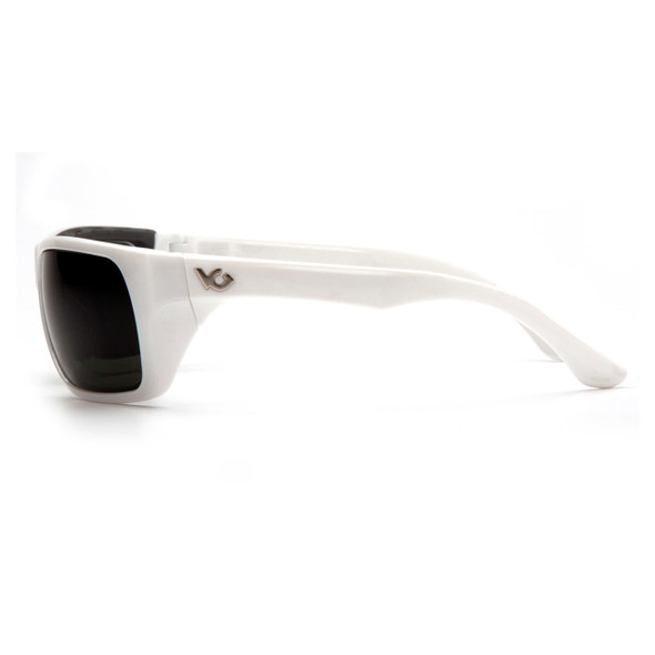 Venture Gear Vallejo Safety Glasses - Forest Gray Anti-Fog Lens - White Frame