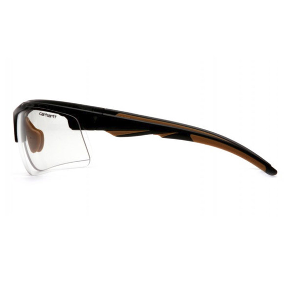 Carhartt Rockwood Safety Glasses - Anti-Fog Lens - Black Frame