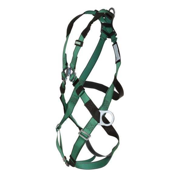 MSA Workman Safety Harness - 3 D Rings with Qwick Fit Buckles