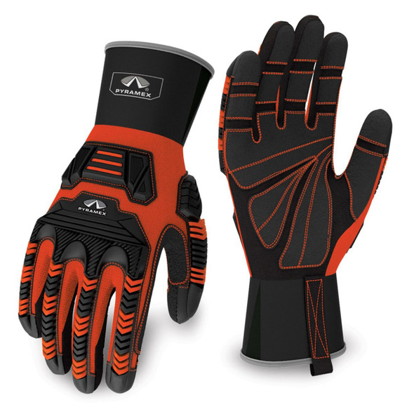 Pyramex GL801 Max-Duty Ultra Impact Work Gloves - Single Pair