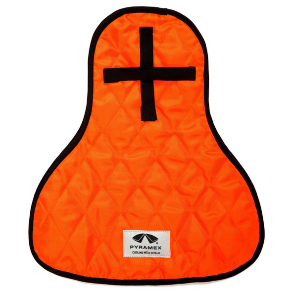 High Vis Orange Pyramex High-Vis Cooling Hard Hat Pad Neck Shade - CNS Series