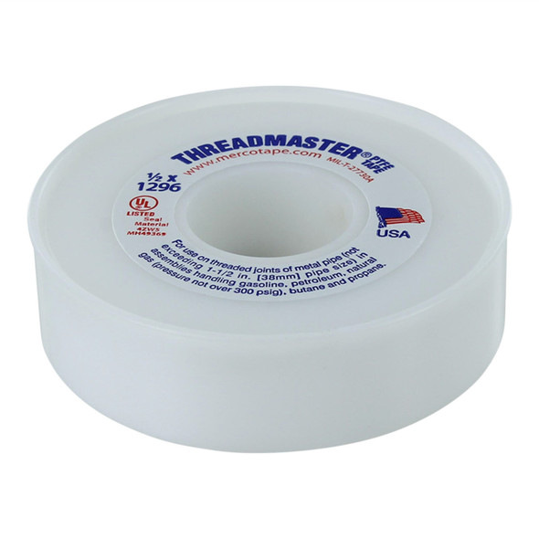 Rugged Blue M 55s Threadmaster Threadseal Tape 1/2in x 1296in