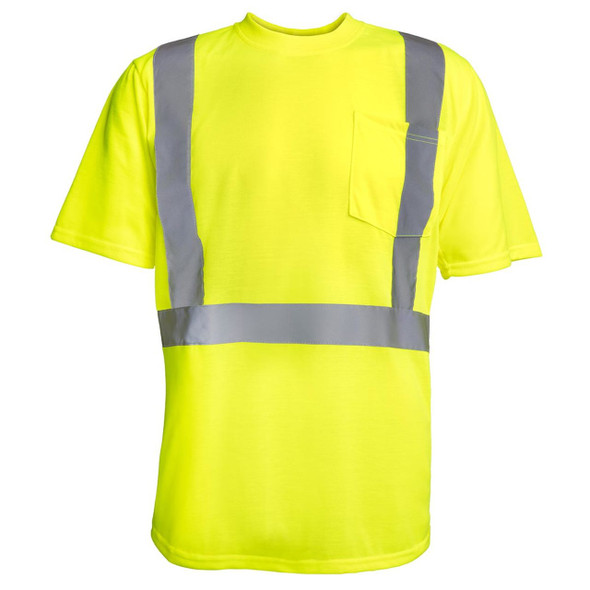 Rugged Blue Type R Class 2 High-Vis Wicking Short Sleeve T-Shirt