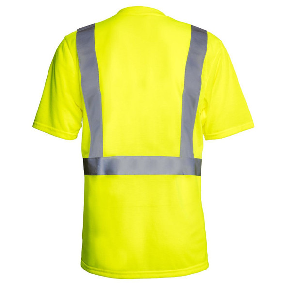 Rugged Blue Type R Class 2 High-Vis Wicking Short Sleeve T-Shirt