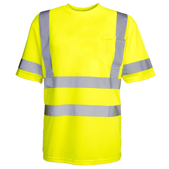 Rugged Blue Type R Class 3 High-Vis Wicking Mesh Short Sleeve T-Shirt