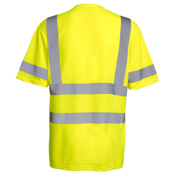 Rugged Blue Type R Class 3 High-Vis Wicking Mesh Short Sleeve T-Shirt