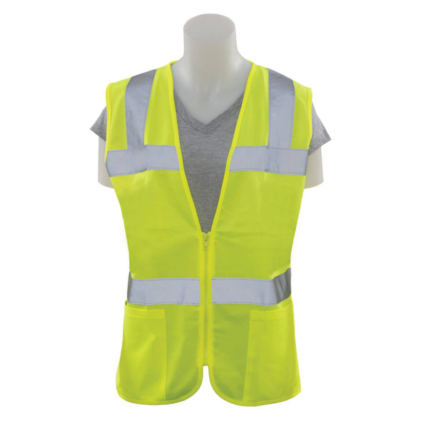 Girl Power Women's Type R Class 2 High-Vis Lime Safety Vest - S720