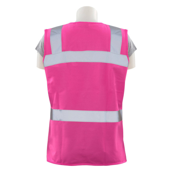 Girl Power Women's Non-ANSI High-Vis Pink Safety Vest - S721