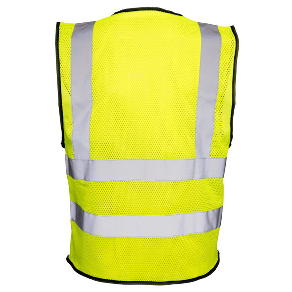 Rugged Blue Type R Class 2 High-Vis Double Stripe Mesh Safety Vest