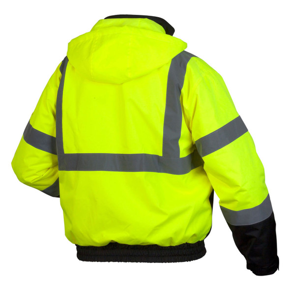 Pyramex RJ31 Type R Class 3 High-Vis Waterproof Fleece Lined Jacket