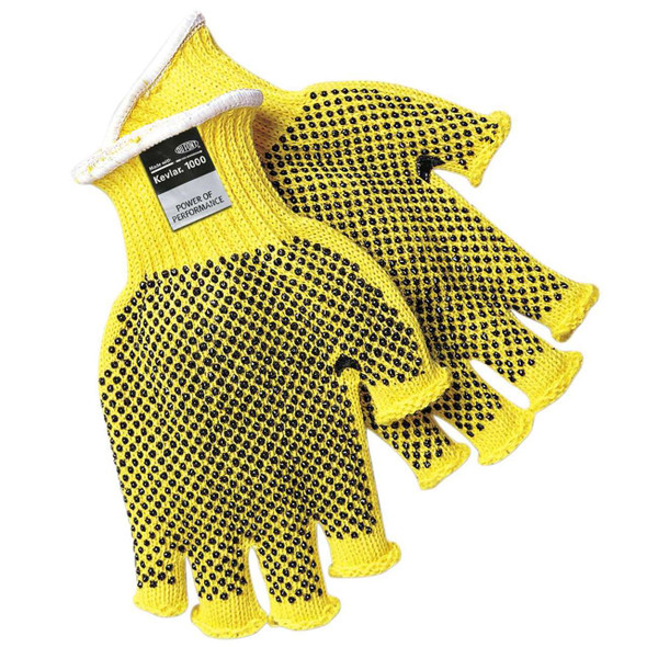 MCR Safety 9369 Cut Pro Kevlar A2 Cut Resistant Fingerless Gloves - Single Pair