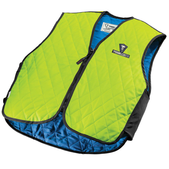 High-Vis Lime Green OccuNomix TechNiche Evaporative Cooling Vest