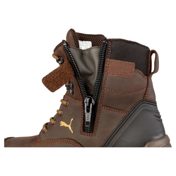 Puma Safety Men's Conquest CTX Waterproof Brown EH Composite Boots - 630655