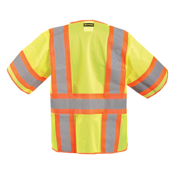 OccuNomix Type R Class 3 High-Vis Two-Tone Mesh Safety Vest - LUX-HSCLC3Z
