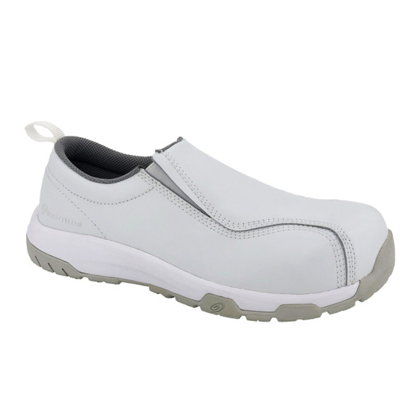 Nautilus Women's White SD-10 Composite Toe Slip-On Shoes - N1652