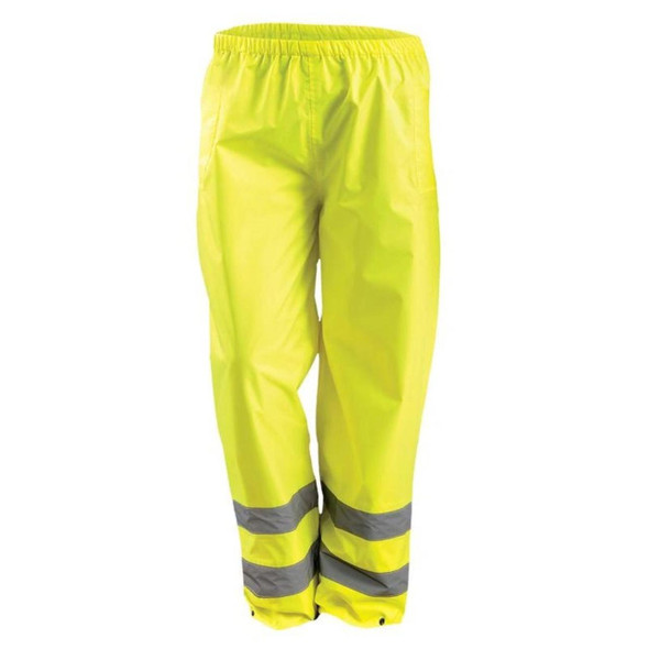 OccuNomix Class E High-Vis Waterproof Breathable Rain Pants - LUX-TRPNT