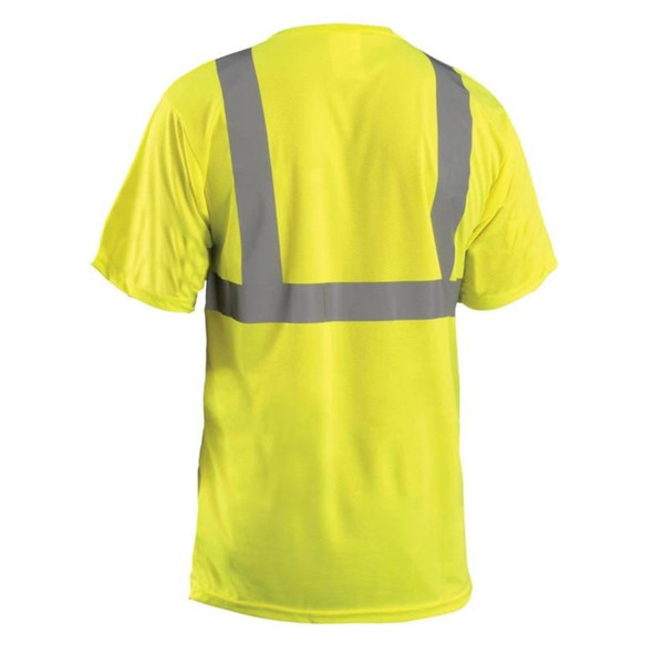 OccuNomix Type R Class 2 High-Vis Wicking Short Sleeve T-Shirt - LUX-SSETP2