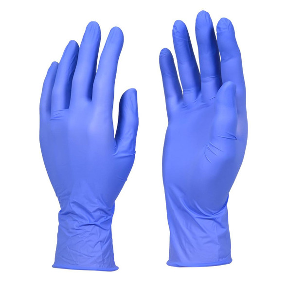 Dash Alasta 100 Nitrile Exam Gloves - Violet Blue - 3.1 mil - Box of 100