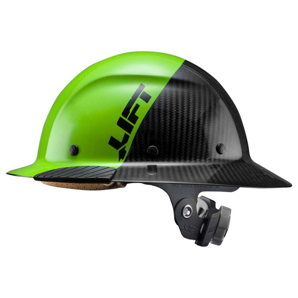 LIFT DAX Carbon Fiber Full Brim FIFTY/50 Hard Hat