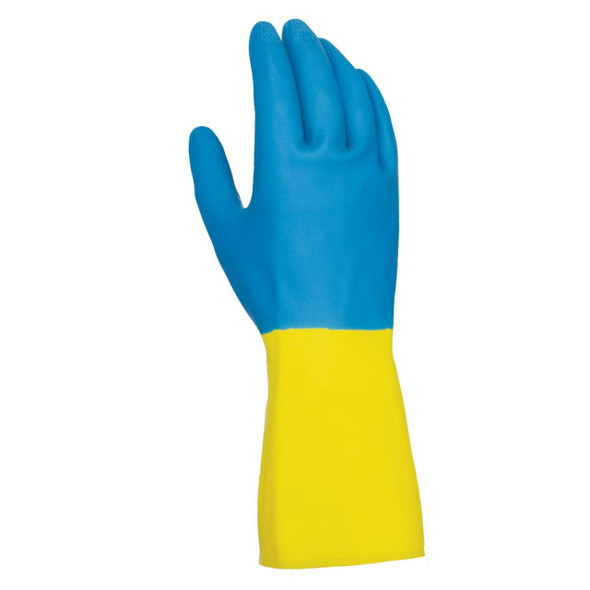 Task CHEM101 Chemical Resistant 13” Flock Lined 28 mil Neoprene Coated Latex Gloves - CH512813 - Single Pair