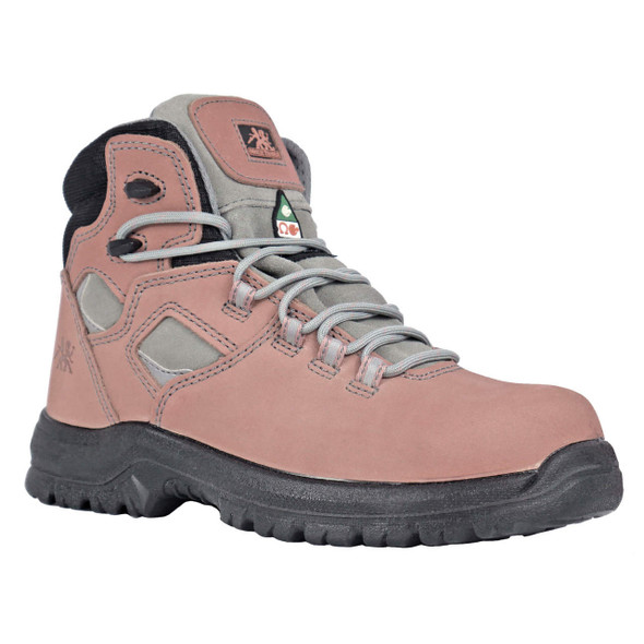 Moxie Trades Women's Lacy Pink Composite Toe Boots - MT26058