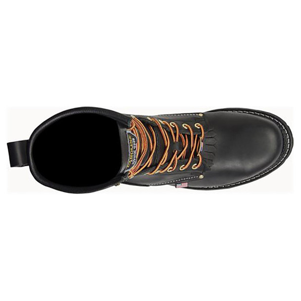 Carolina Men's Maple 9" Logger EH Plain Toe Boots, Made in USA - 922