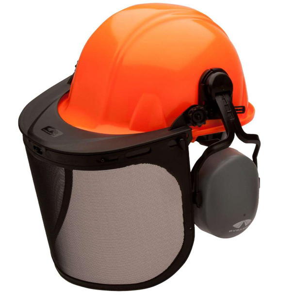 Pyramex SL Series Forestry Kit Orange Cap Style Hard Hat - FORKIT41SL