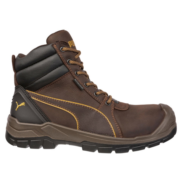 Puma Safety Men's Tornado CTX Brown Waterproof EH Composite Toe Boots - 630785