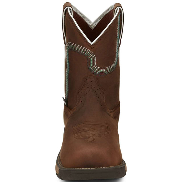 Justin Women's Stampede Rush 8" Waterproof EH Composite Toe Boots