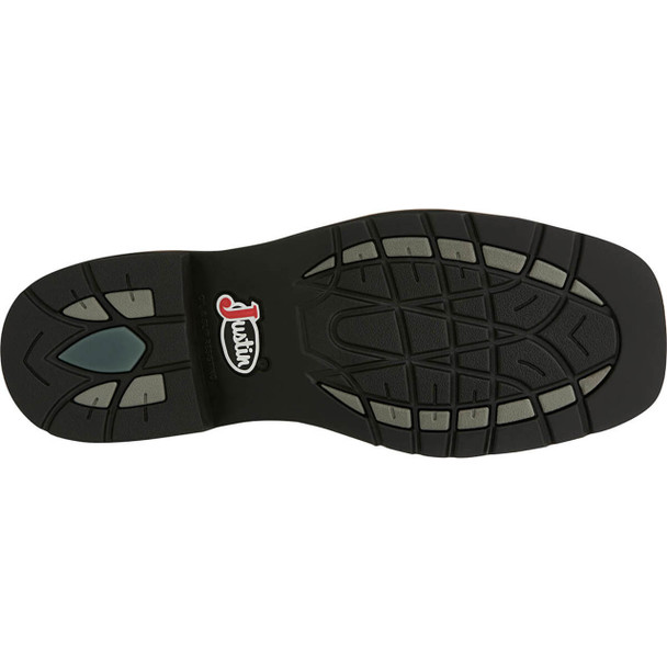 Justin Men's Driller 11" Brown Waterproof EH Steel Toe Boots - SE4690