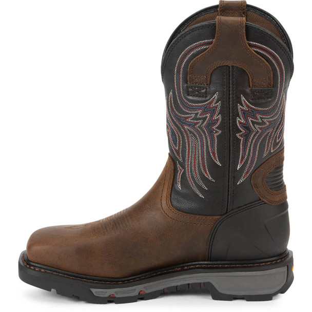 Justin Men's Tanker 11" Brown EH Steel Toe Boots - WK2104