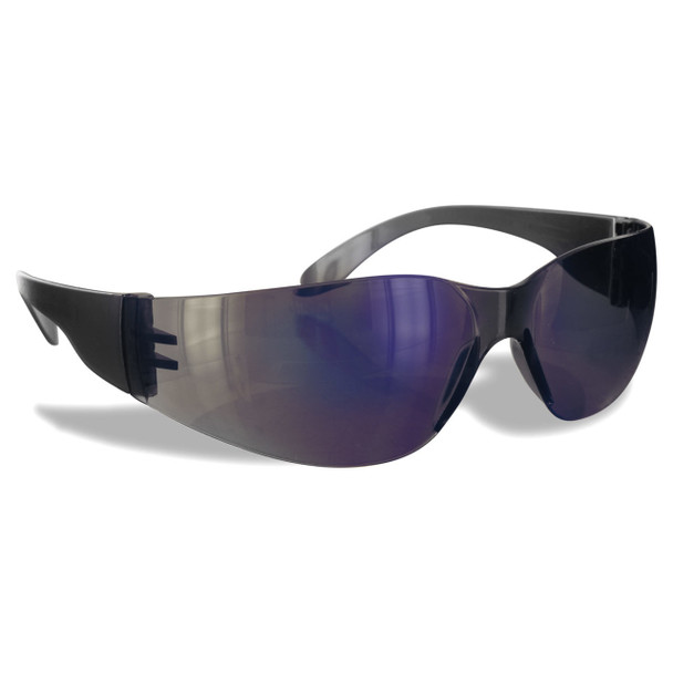 Blue Mirror Rugged Blue Diablo Safety Glasses