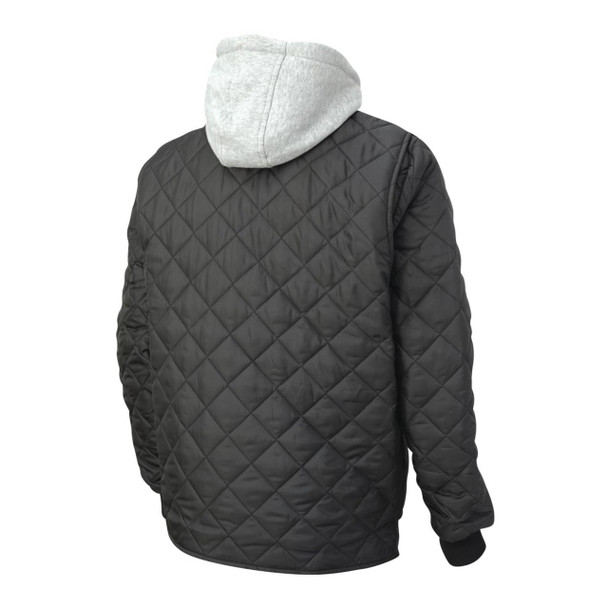 Tough Duck Men's Quilted Hooded Freezer Jacket