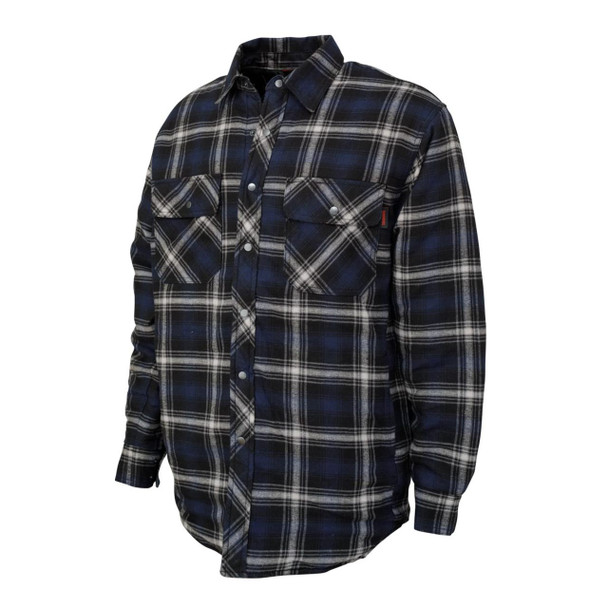 Tough Duck Men's Quilted Lined Flannel Shirt