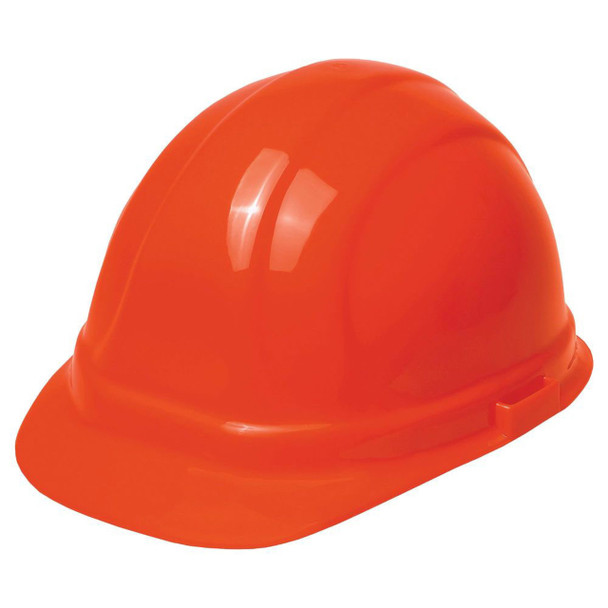 High-Vis Orange ERB Omega II Cap with 6-Point Ratchet Suspension