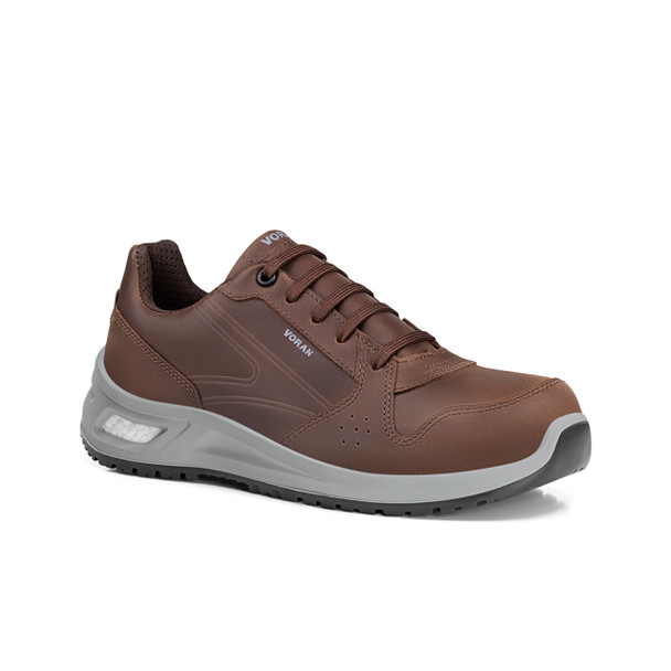 VORAN Men's Sportsafe Energy 810M Safety Toe Shoes - Brown