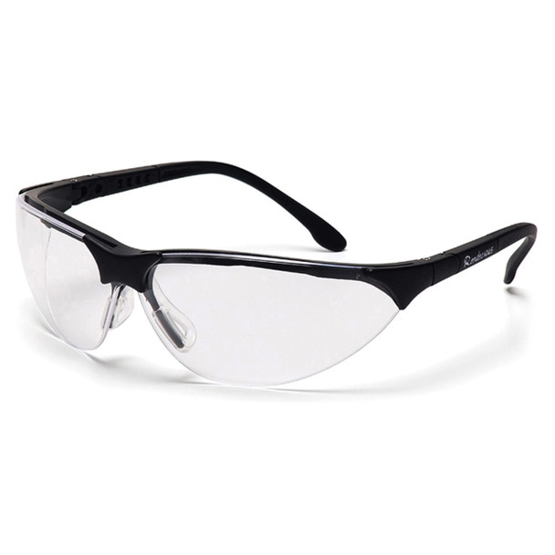 Pyramex Rendezvous Safety Glasses - Clear Lens - Black Frame