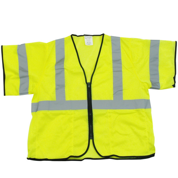 Custom OccuNomix Type R Class 3 High-Vis Mesh Safety Vest - ECO-GCZ3