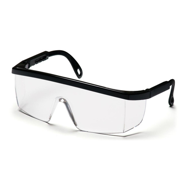 Pyramex Integra Safety Glasses - Black Frame