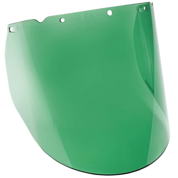 MSA V-Gard Elevated Temperture Green Tint Visor - 10115845