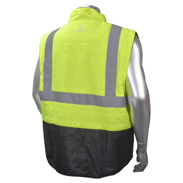 Radians Quilted Reversible Jacket w/ Zip-Off Sleeves - SJ510-3ZGS