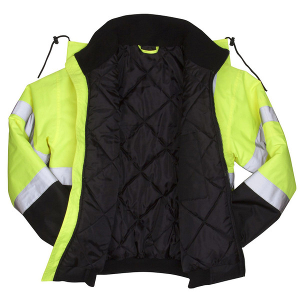 Pyramex RJ32 Type R Class 3 High-Vis Waterproof Quilt Lined Jacket