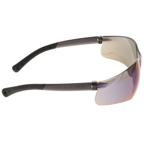 MCR BearKat BK1 Series Safety Glasses - Blue Mirror Lens