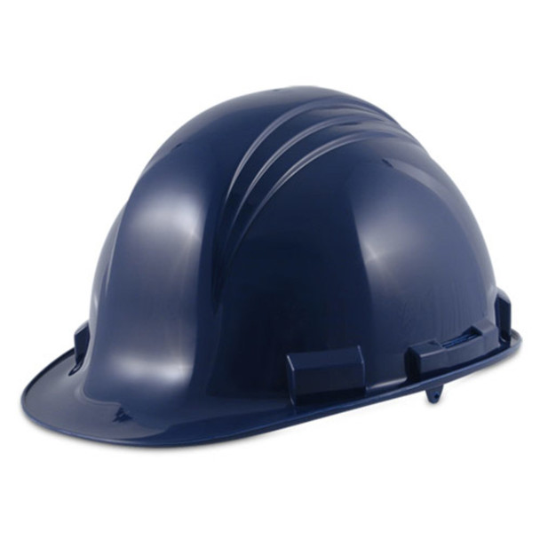 navy North Peak A79R 4-Point Ratchet Suspension Hard Hat