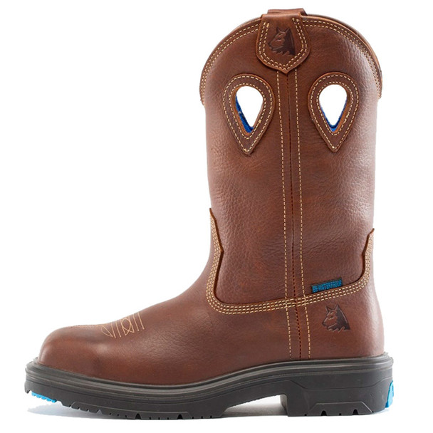 Steel Blue Men's Blue Heeler Waterproof EH Steel Toe Boots - 813945