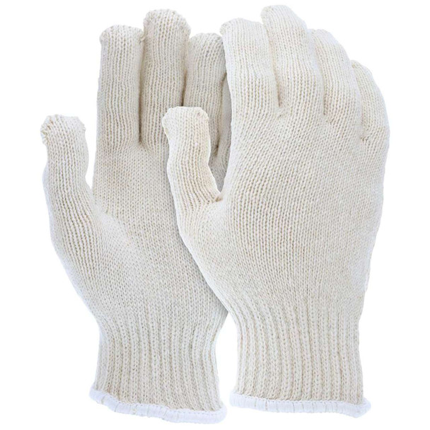 MCR 7-Guage Heavyweight Natural Cotton Poly String Knit Gloves - Single Pair